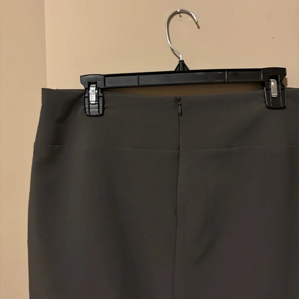 Alfani Women's Dark Gray Pencil Skirt - Picture 4 of 5